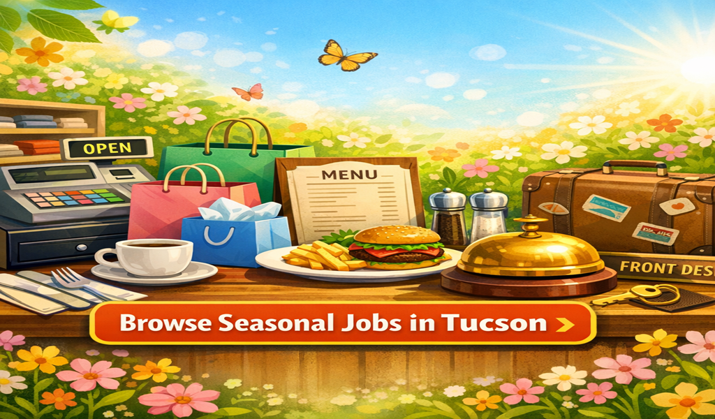 Tucson Spring Seasonal Hiring: Retail and Hospitality Jobs Available