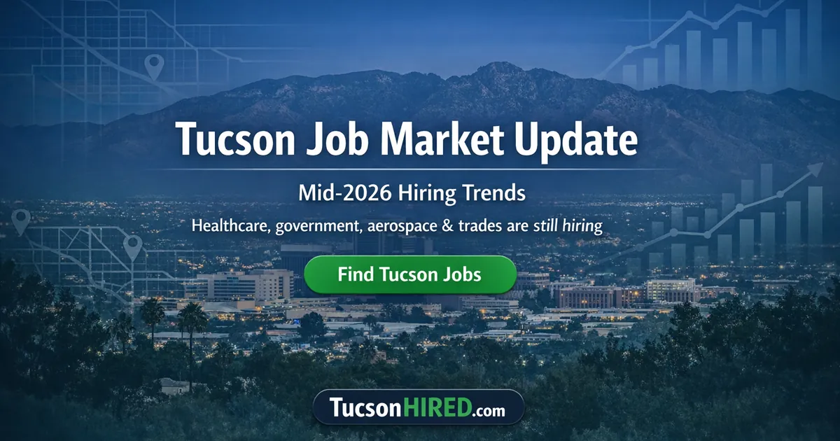 Tucson Job Market Update: Mid-2026 Hiring Trends and Where the Jobs Are