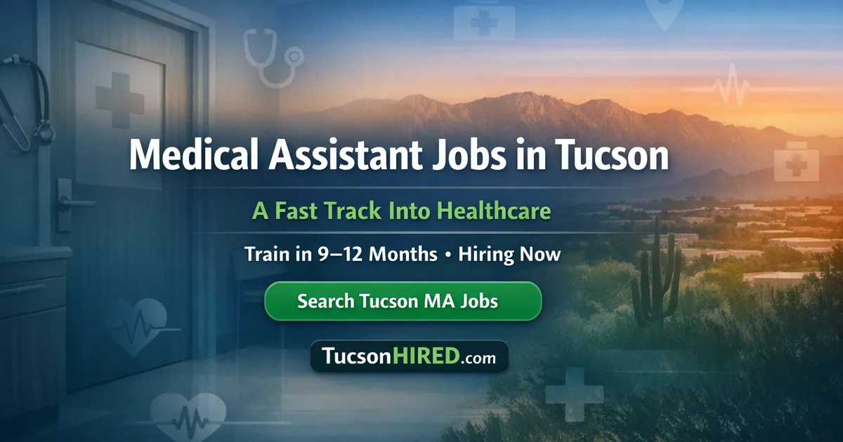 Medical Assistant Jobs in Tucson: A Fast Track Into Healthcare That's Hiring Now
