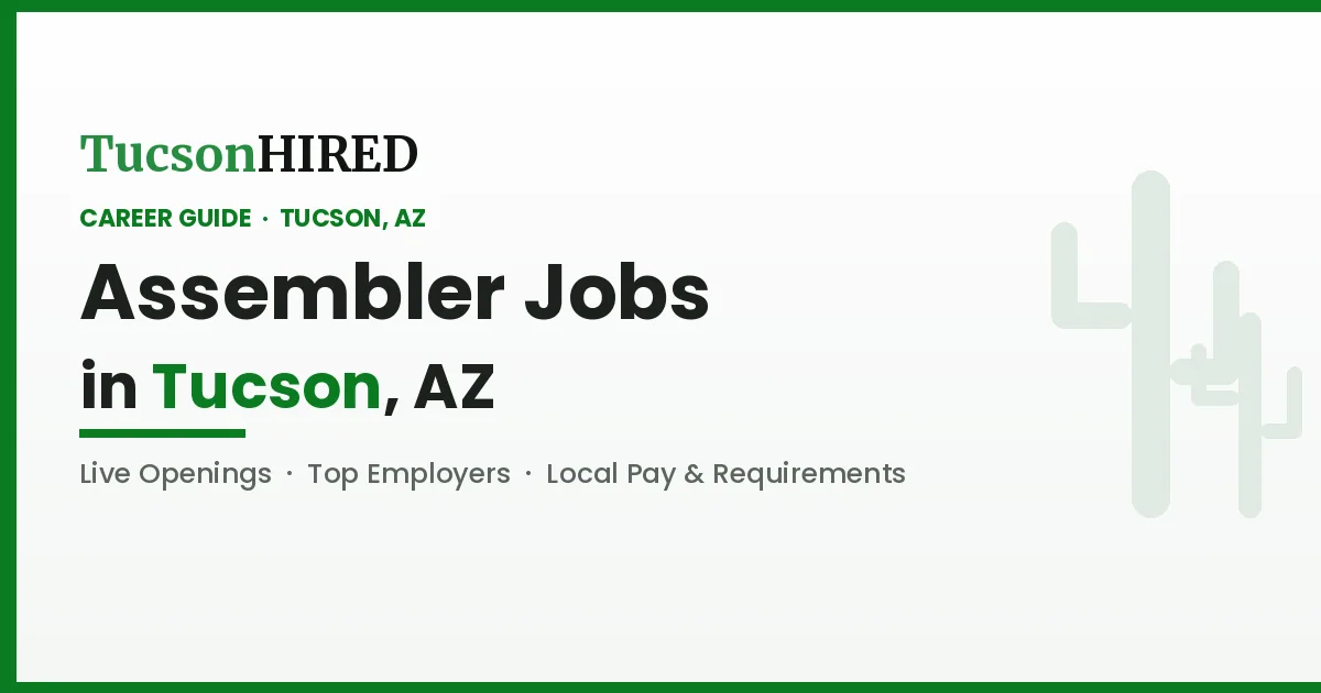 Assembler Careers