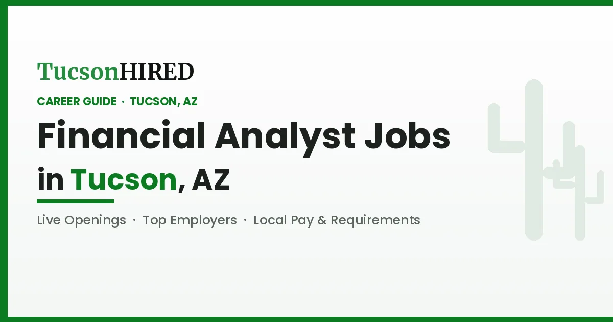 Financial Analyst Careers