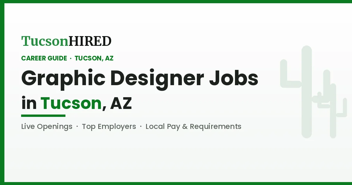 Graphic Designer Jobs in Tucson, AZ