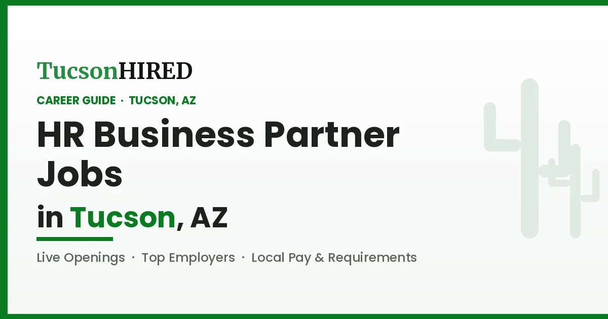 HR Business Partner Careers