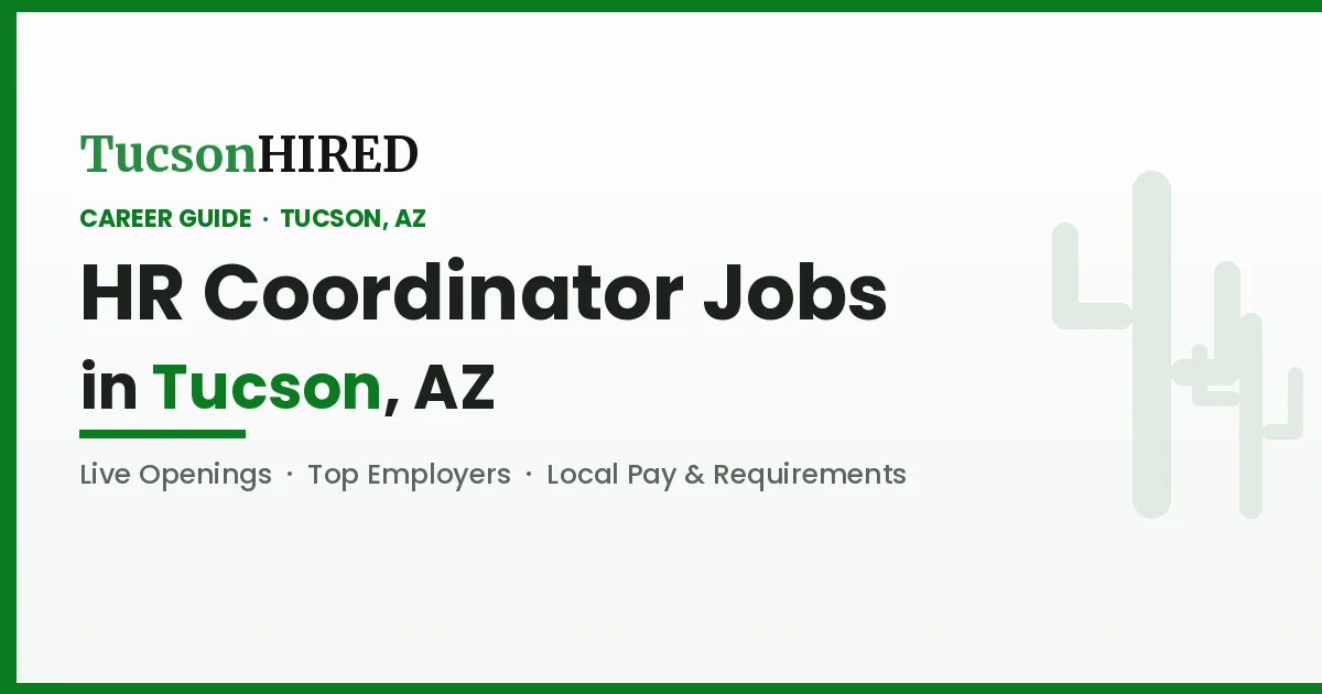 HR Coordinator Careers