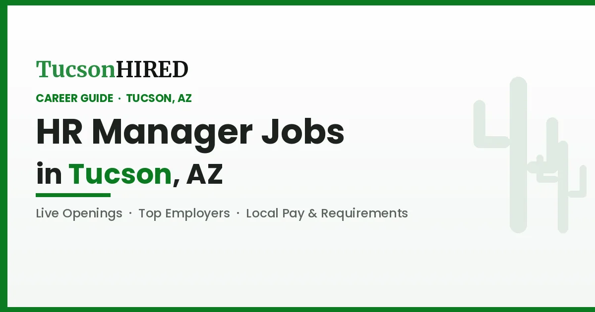 HR Manager Careers