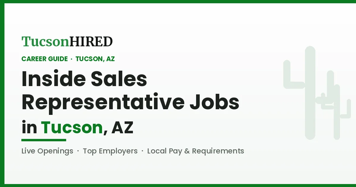 Inside Sales Representative Careers
