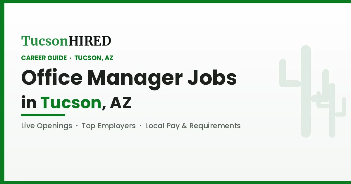 Office Manager Careers