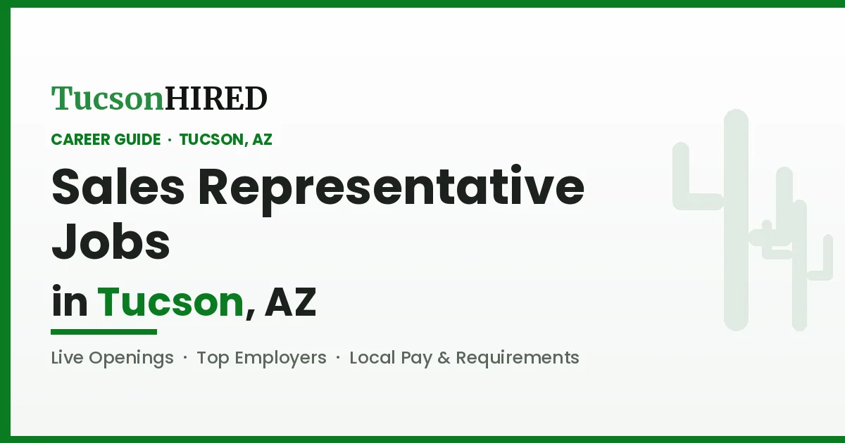 Sales Representative Careers