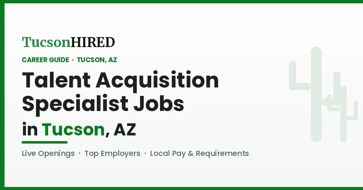 Talent Acquisition Specialist Careers