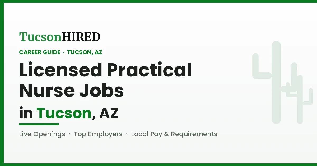 Licensed Practical Nurse Careers
