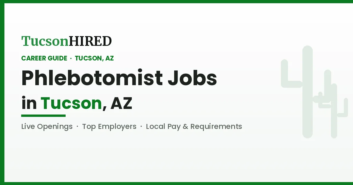 Phlebotomist Careers