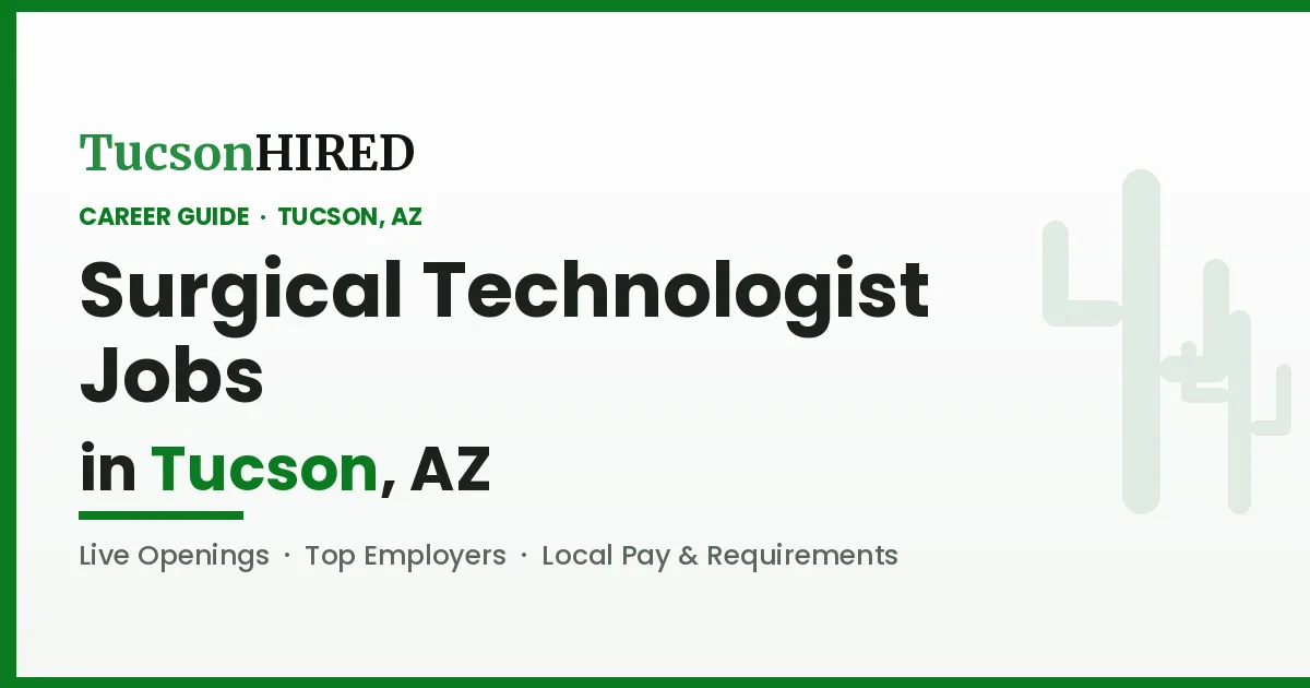 Surgical Technologist Careers
