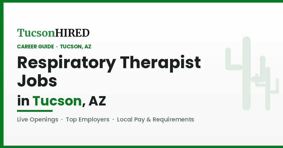 Respiratory Therapist Careers