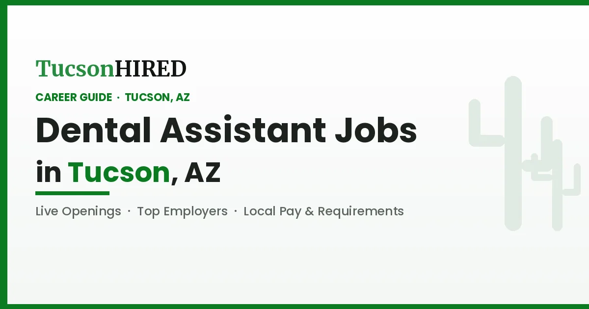 Dental Assistant Careers