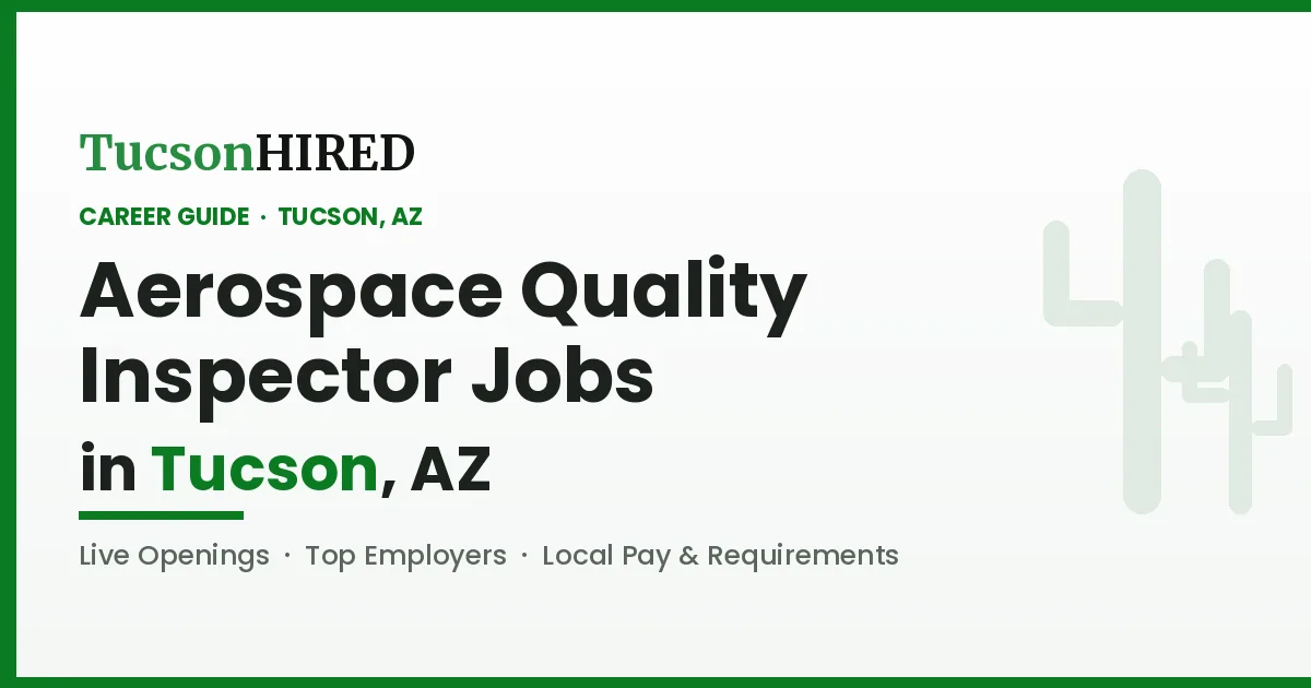Aerospace Quality Inspector Careers