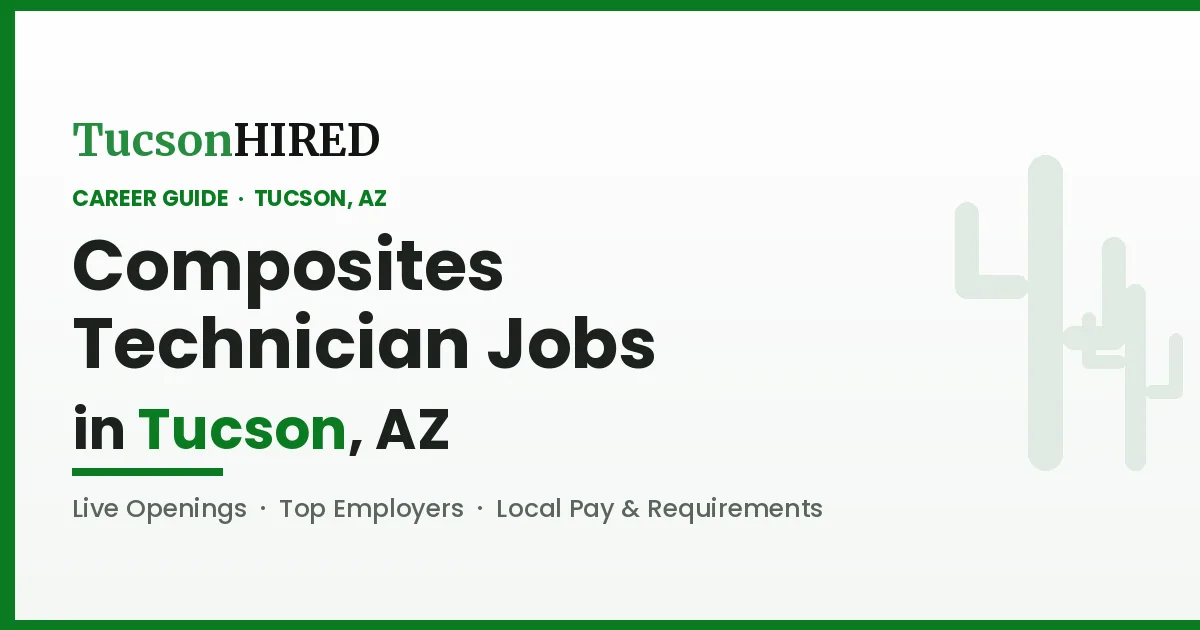 Composites Technician Careers