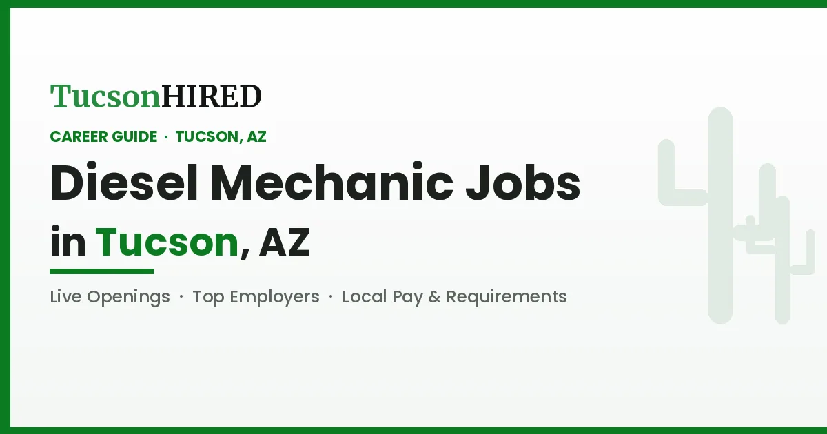 Diesel Mechanic Careers